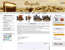 Tablet Screenshot of gogodly.com